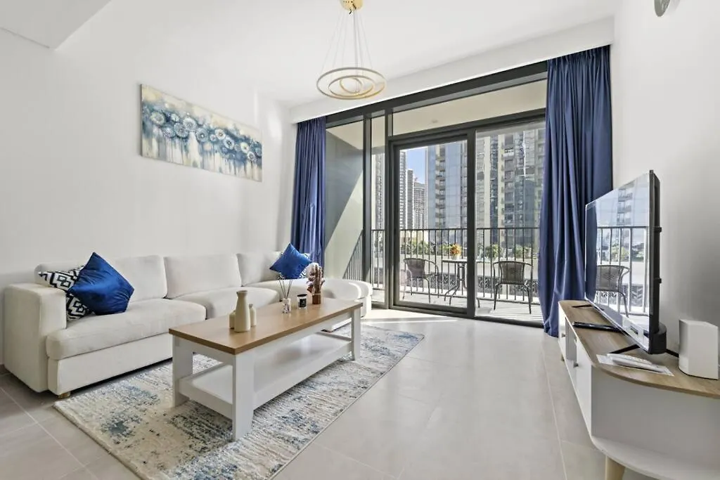 Luxury 1Br Apartment At Creek Edge Tower 2 Dubai